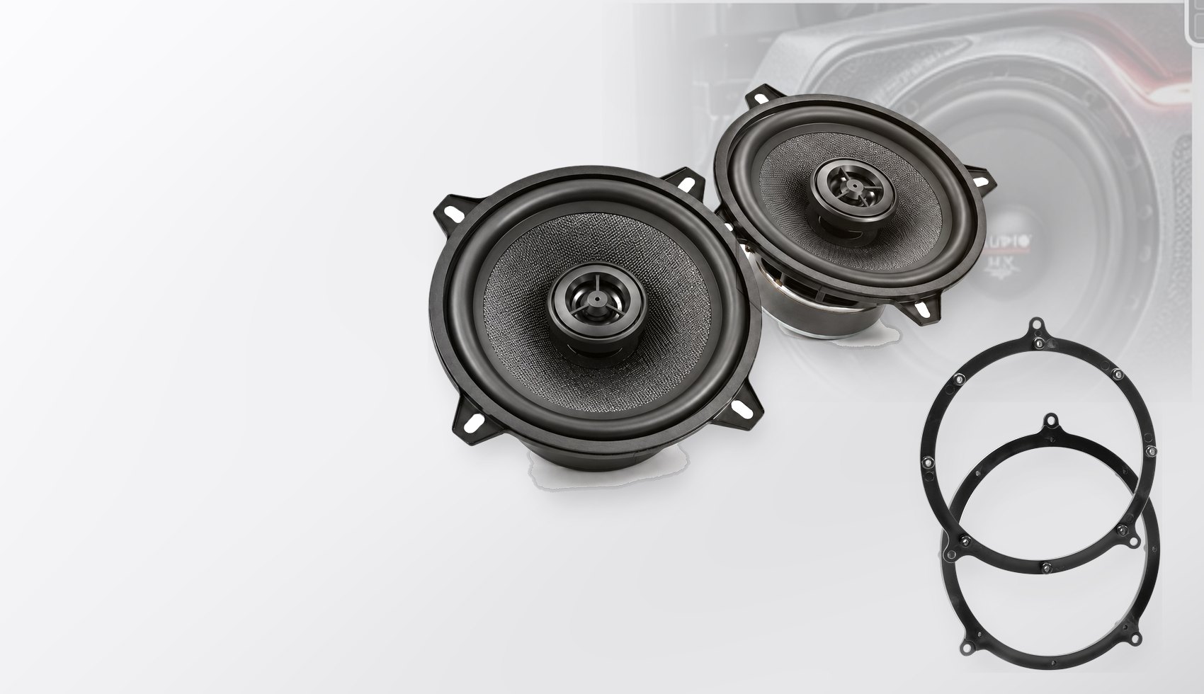 Pachet difuzoare dedicate Audi A3 (8L) 1996-2003 - Audio System MXC EVO 165 mm