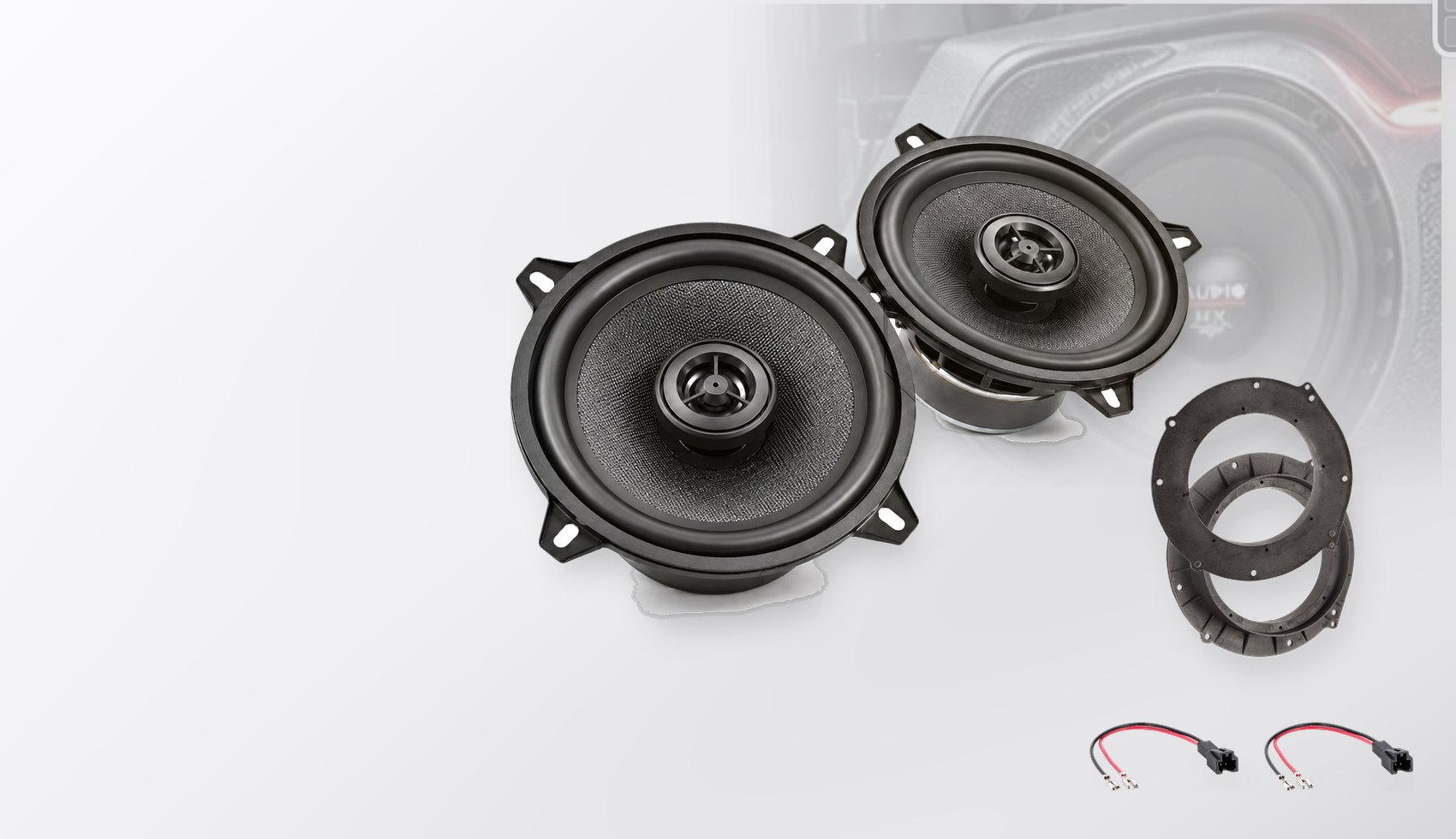 Pachet difuzoare dedicate Audi A4 (W8) 2018-2024 - Audio System MXC EVO 165 mm