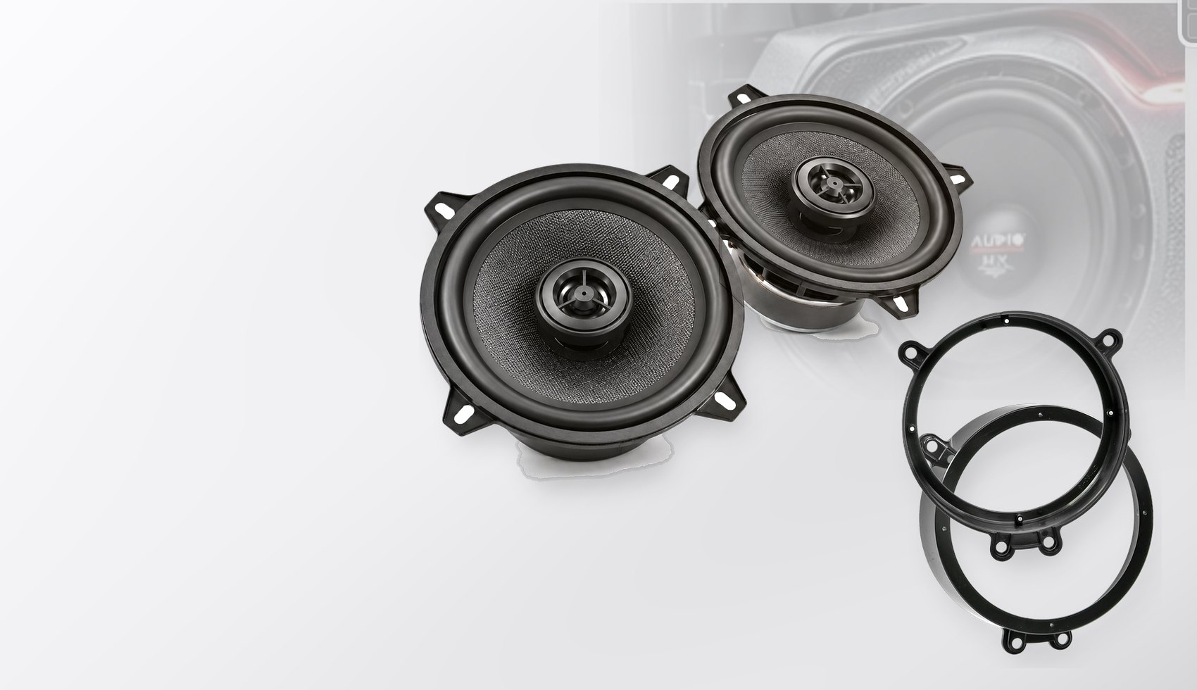 Pachet difuzoare dedicate BMW X5 (E53) 1999-2006 - Audio System MXC EVO 165 mm
