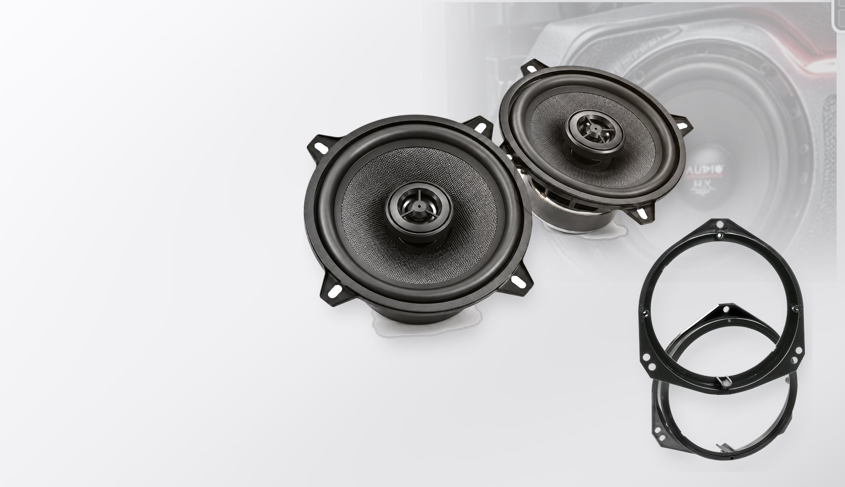Pachet difuzoare dedicate BMW X5 (E53) 2000-2003 - Audio System MXC EVO 165 mm