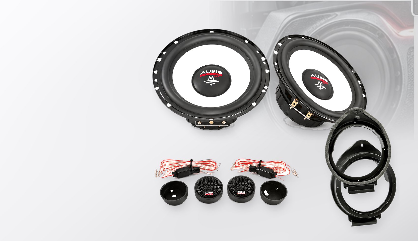 Pachet difuzoare dedicate Chevrolet Cruze 2009-2016 - Audio System M EVO 2 165 mm