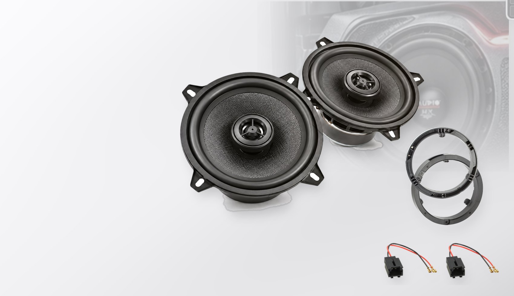Pachet difuzoare dedicate Citroen C-Crosser 2007-2013 - Audio System MXC EVO 165 mm