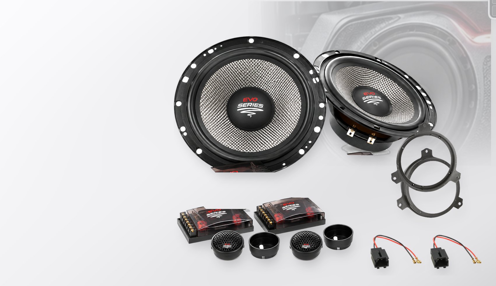 Pachet difuzoare dedicate Citroen C1 (2G) 2014-2021 - Audio System RADION EVO 2 165 mm