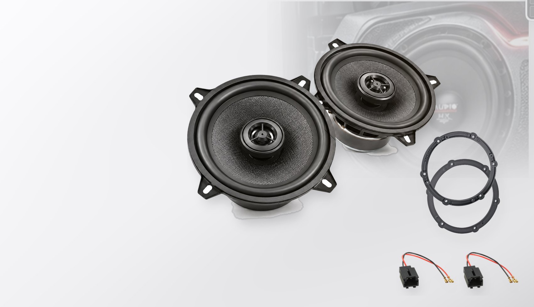 Pachet difuzoare dedicate Citroen C4 Cactus 2014-2018 - Audio System MXC EVO 165 mm