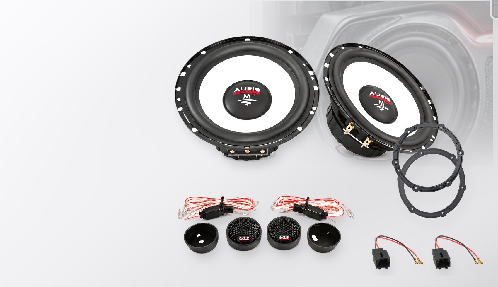 Pachet difuzoare dedicate Citroen C5 (X7) 2008-2015 - Audio System M EVO 2 165 mm