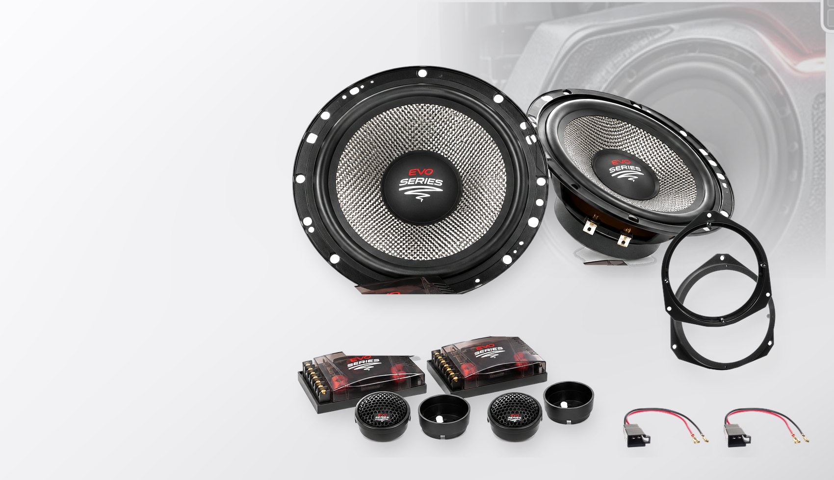 Pachet difuzoare dedicate Citroen Jumper (250) 2011-2014 - Audio System RADION EVO 2 165 mm