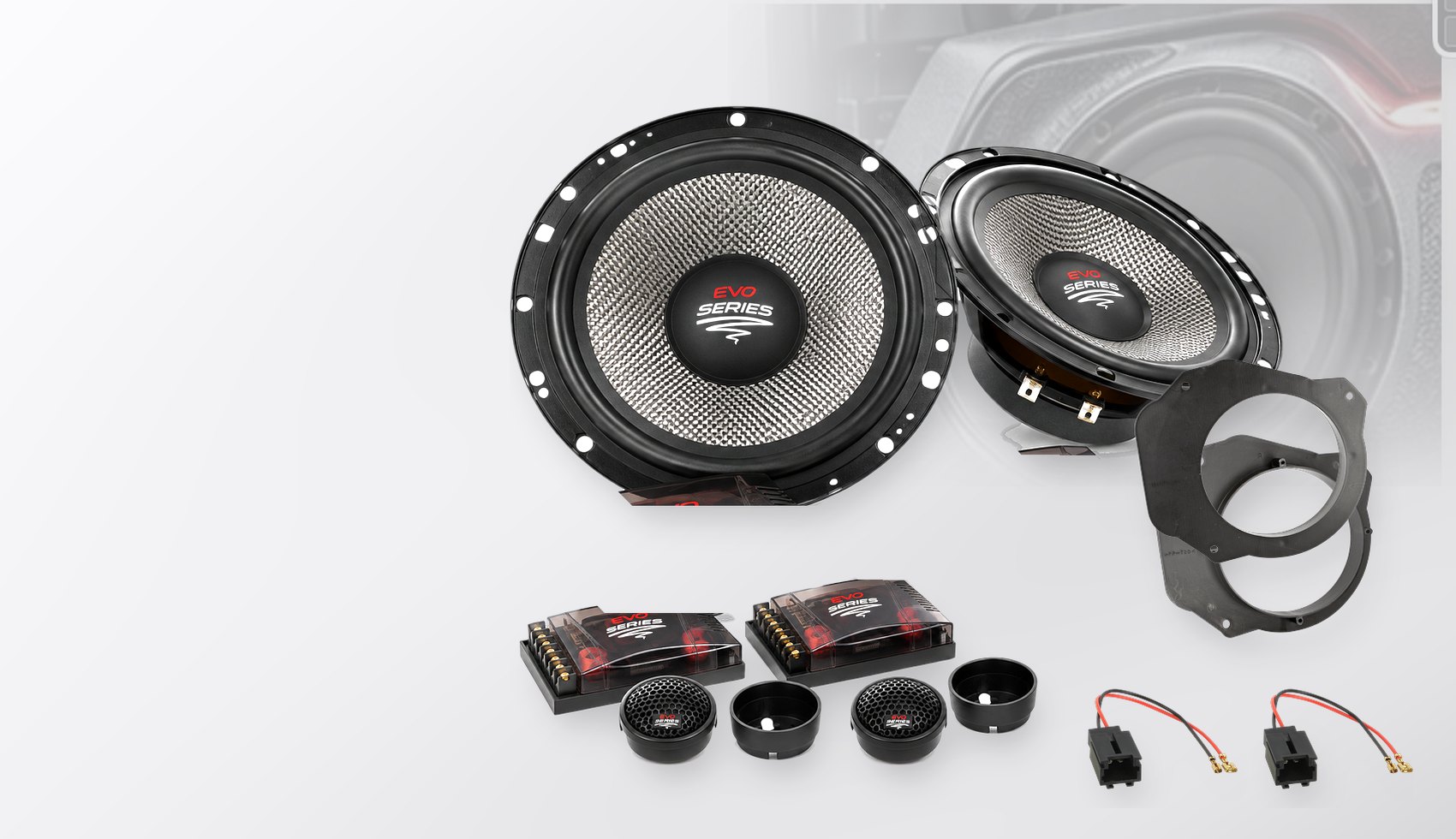Pachet difuzoare dedicate Citroen Jumpy 2007-2016 - Audio System RADION EVO 2 165 mm