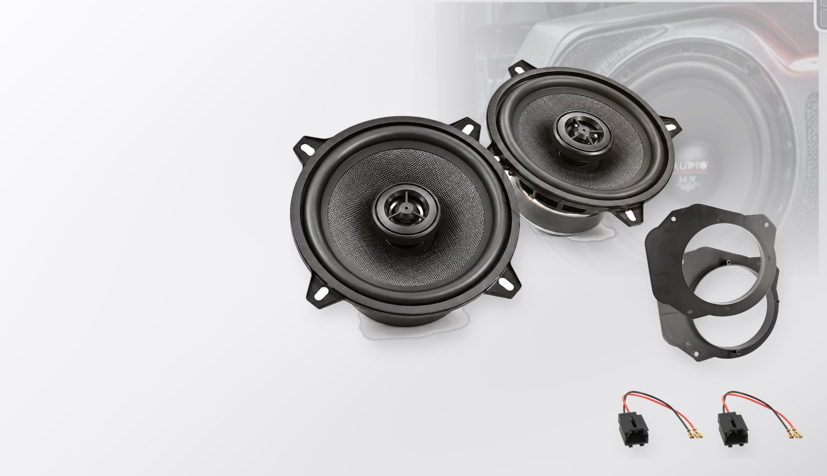 Pachet difuzoare dedicate Citroen Jumpy 2007-2016 - Audio System MXC EVO 165 mm