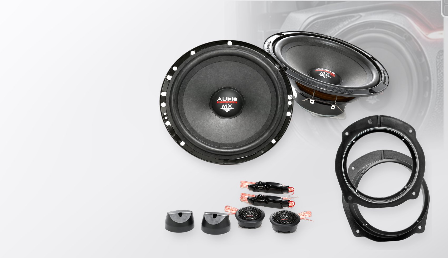 Pachet difuzoare dedicate Fiat Croma (194) 2005-2010 - Audio System MX EVO 165 mm