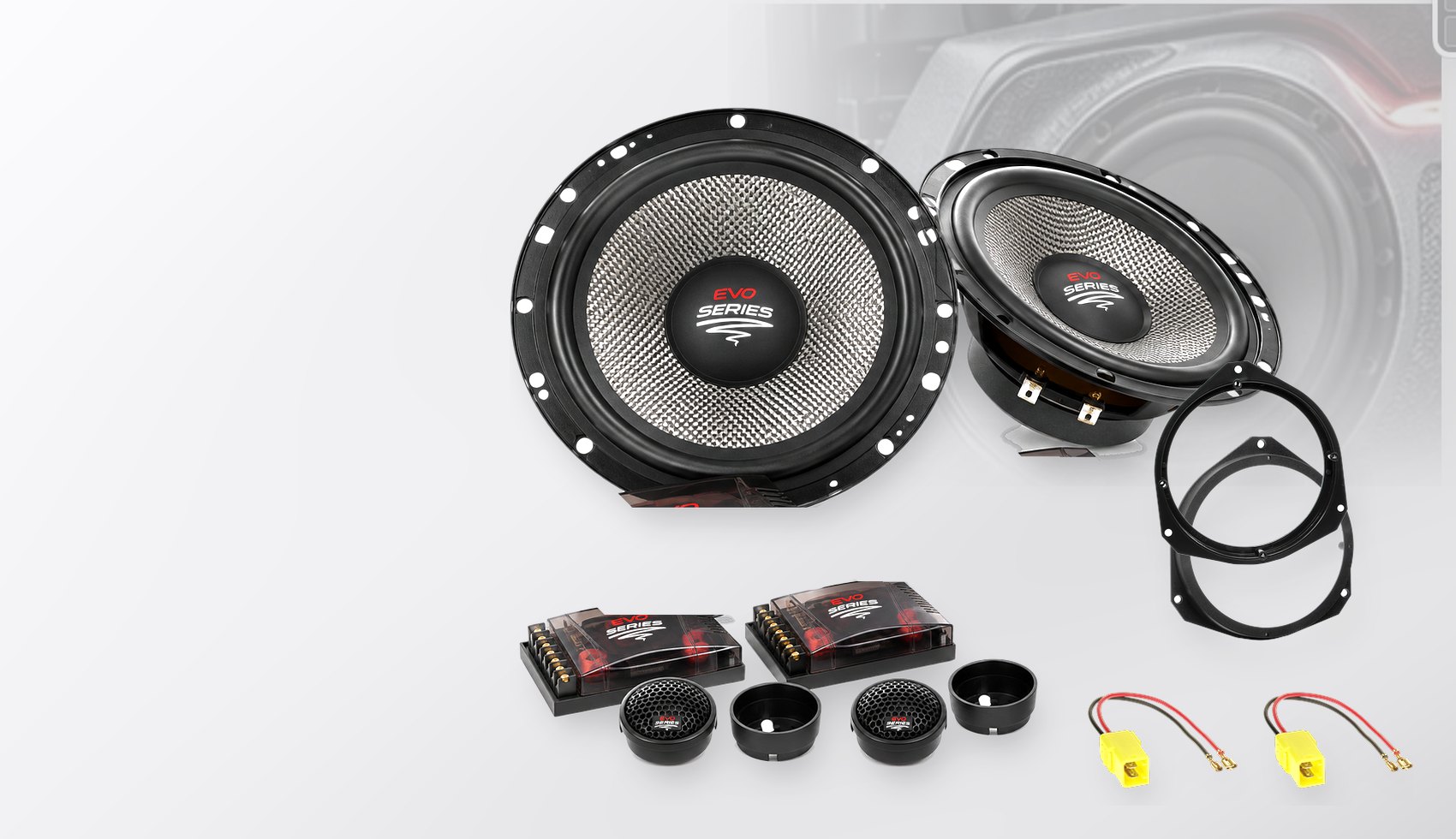 Pachet difuzoare dedicate Fiat Ducato (ZAF 250) 2006-2011 - Audio System RADION EVO 2 165 mm
