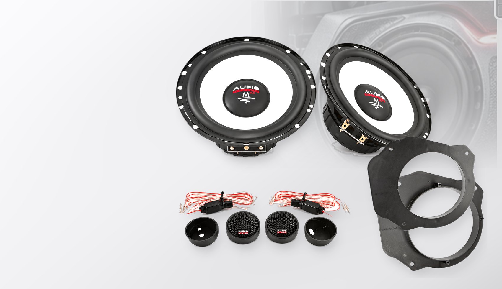Pachet difuzoare dedicate Fiat Scudo 2007-2016 - Audio System M EVO 2 165 mm