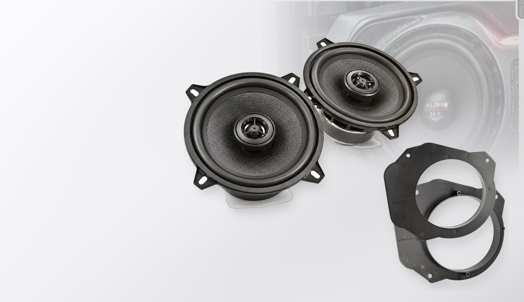 Pachet difuzoare dedicate Fiat Scudo 2007-2016 - Audio System MXC EVO 165 mm