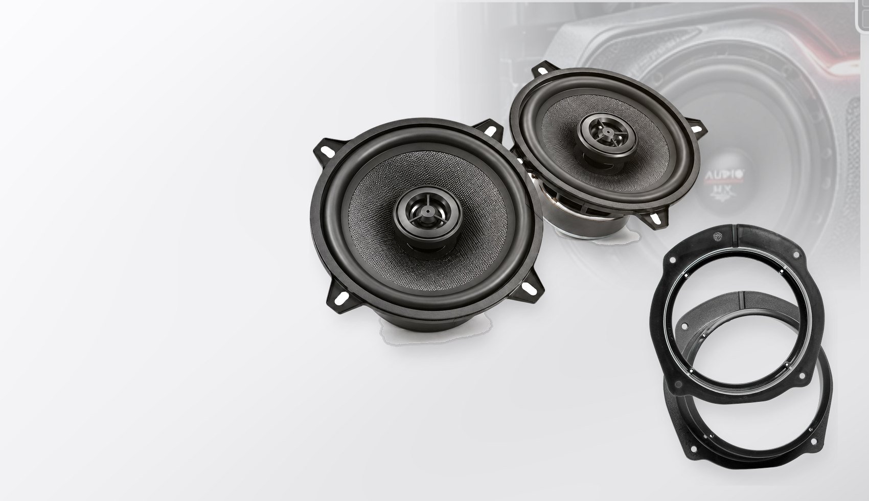 Pachet difuzoare dedicate Fiat Stilo (192) 2001-2008 - Audio System MXC EVO 165 mm