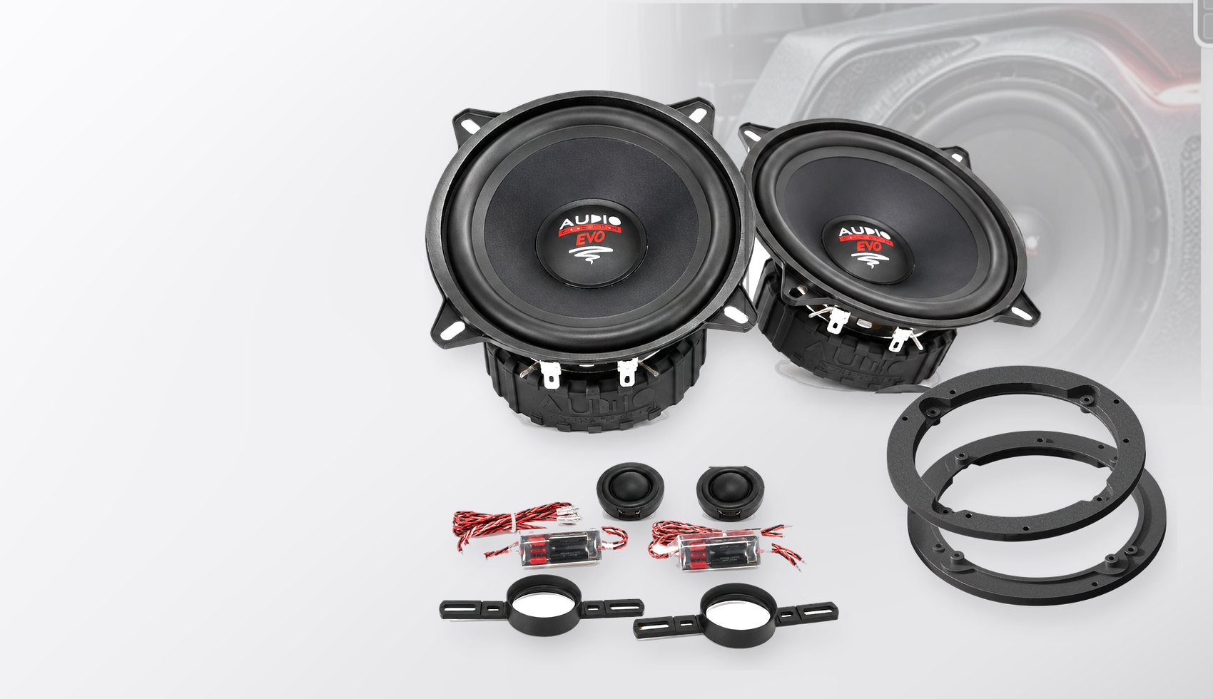 Pachet difuzoare dedicate Fiat Ulysse (ZAF 179) 2008-2010 - Audio System RADION EVO 2 130 mm