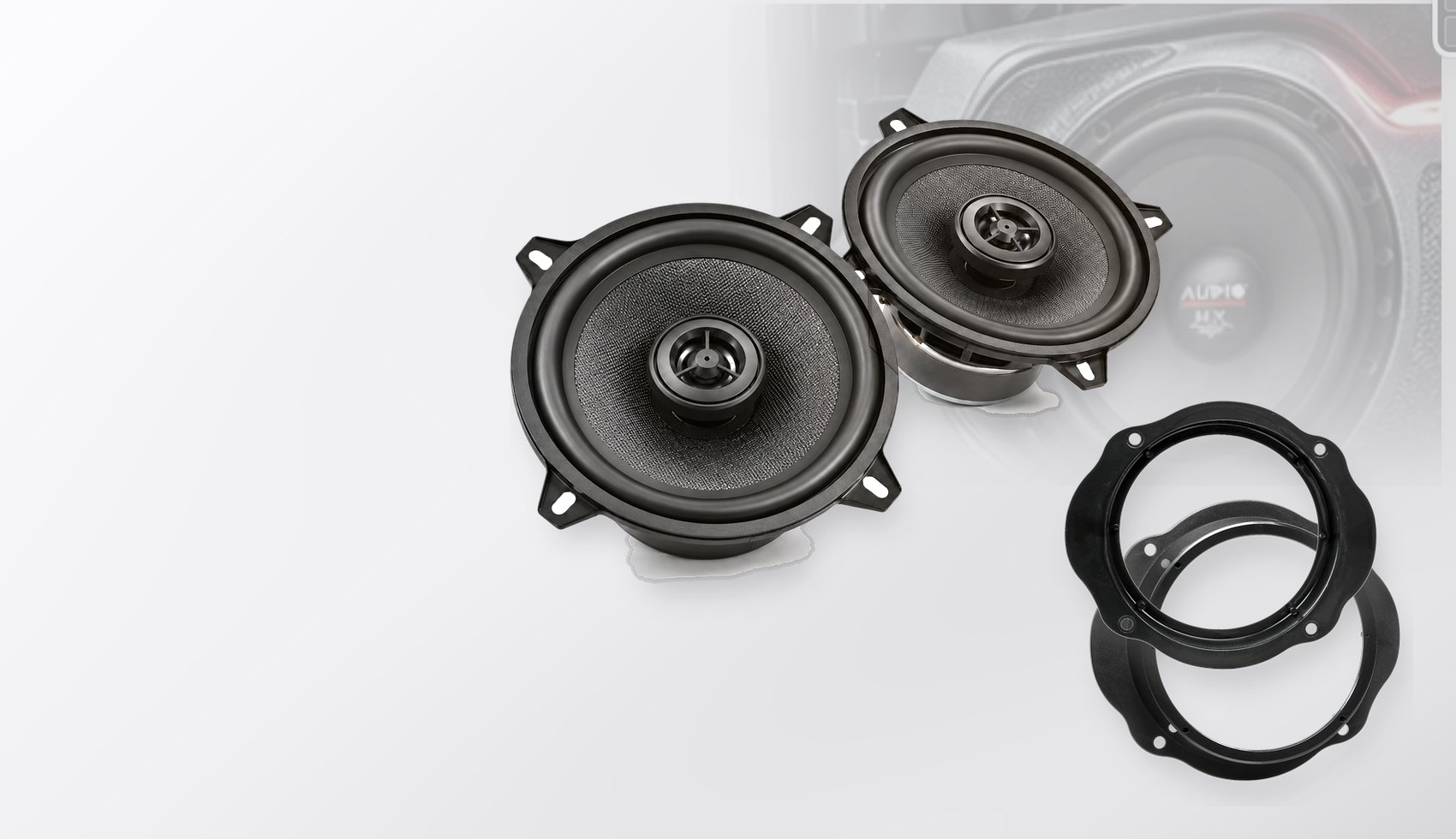 Pachet difuzoare dedicate Ford C-MAX (DM2) 2003-2010 - Audio System MXC EVO 165 mm