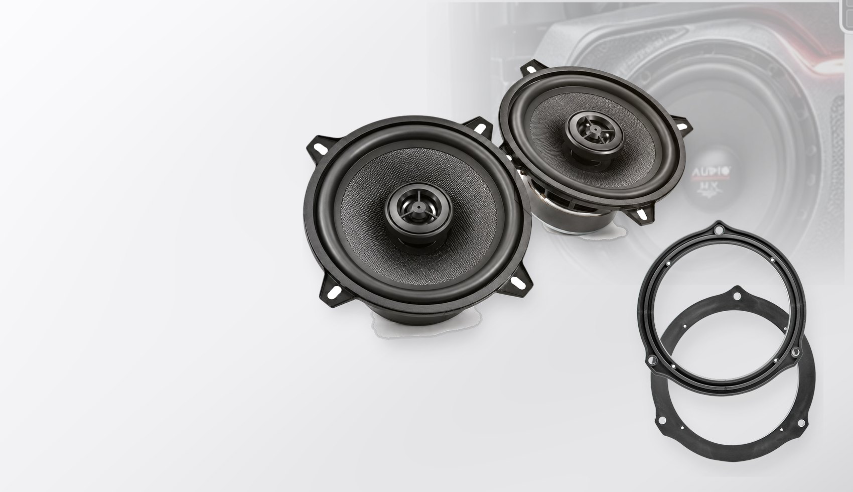 Pachet difuzoare dedicate Ford F150 2020-2022 - Audio System MXC EVO 165 mm