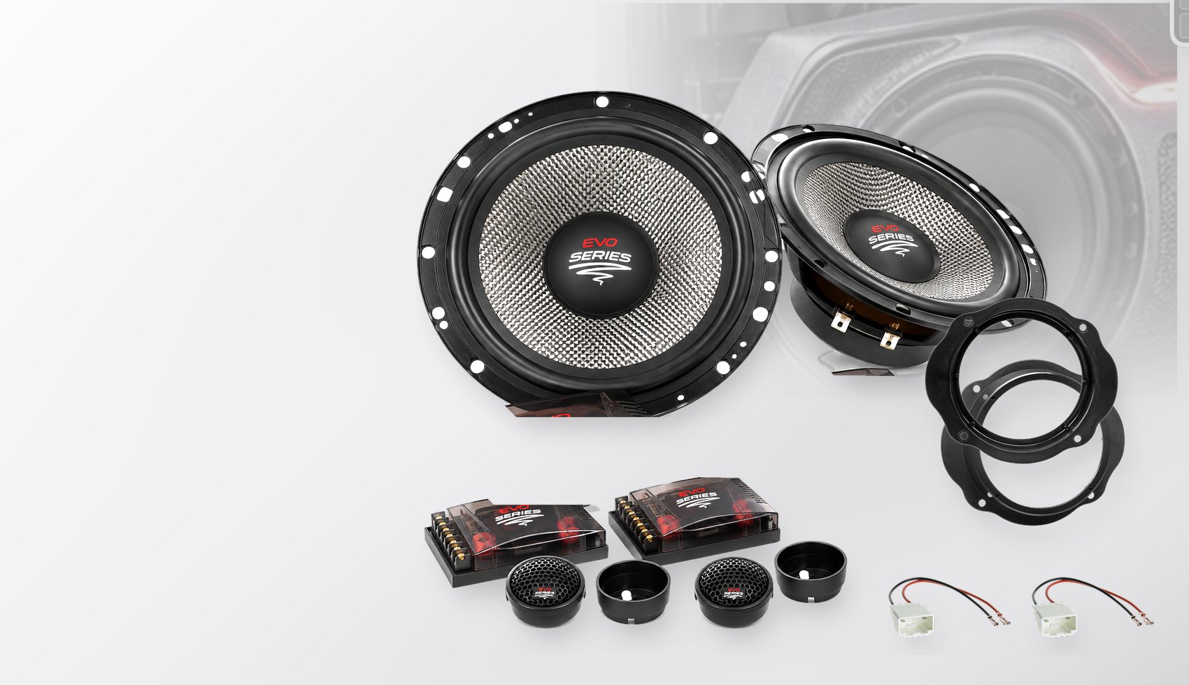 Pachet difuzoare dedicate Ford Focus (DA3) 2004-2010 - Audio System RADION EVO 2 165 mm