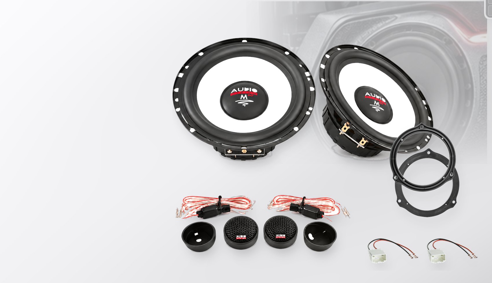 Pachet difuzoare dedicate Ford Galaxy (WA6) 2010-2015 - Audio System M EVO 2 165 mm