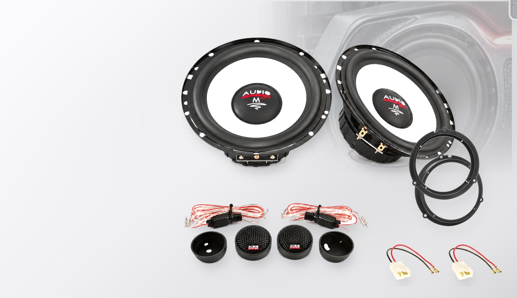 Pachet difuzoare dedicate Ford Ka (RU8) 2008-2016 - Audio System M EVO 2 165 mm