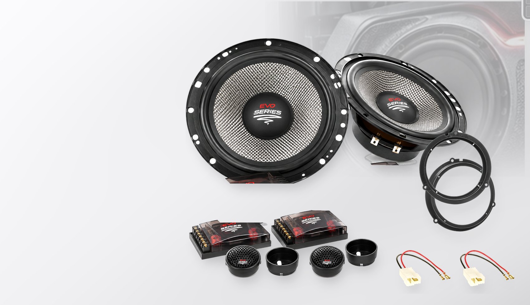 Pachet difuzoare dedicate Ford Ka (RU8) 2008-2016 - Audio System RADION EVO 2 165 mm