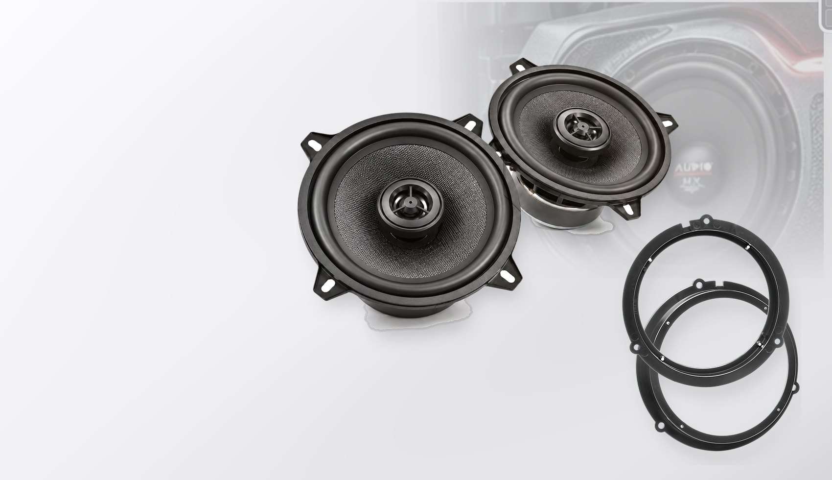 Pachet difuzoare dedicate Ford Tourneo Connect 2013-2021 - Audio System MXC EVO 165 mm