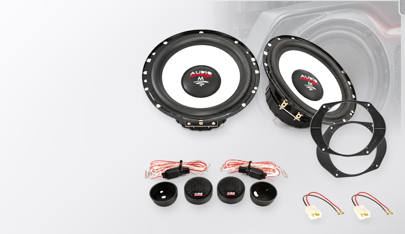 Pachet difuzoare dedicate Ford Transit 1994-2013 - Audio System M EVO 2 165 mm