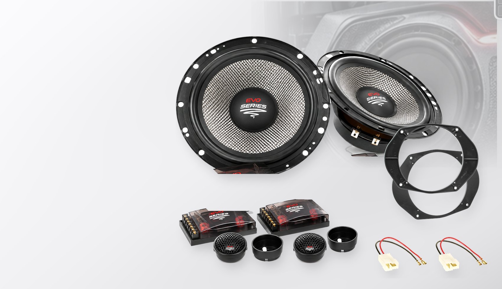 Pachet difuzoare dedicate Ford Transit 1994-2013 - Audio System RADION EVO 2 165 mm