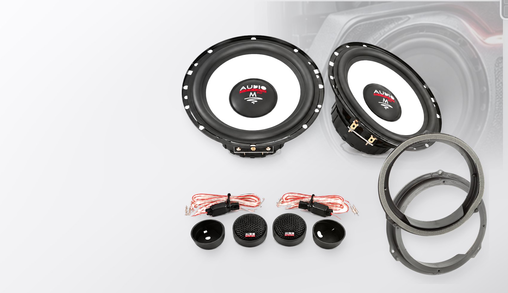 Pachet difuzoare dedicate Ford Transit Tourneo Connect (P*2) 2013-2018 - Audio System M EVO 2 165 mm