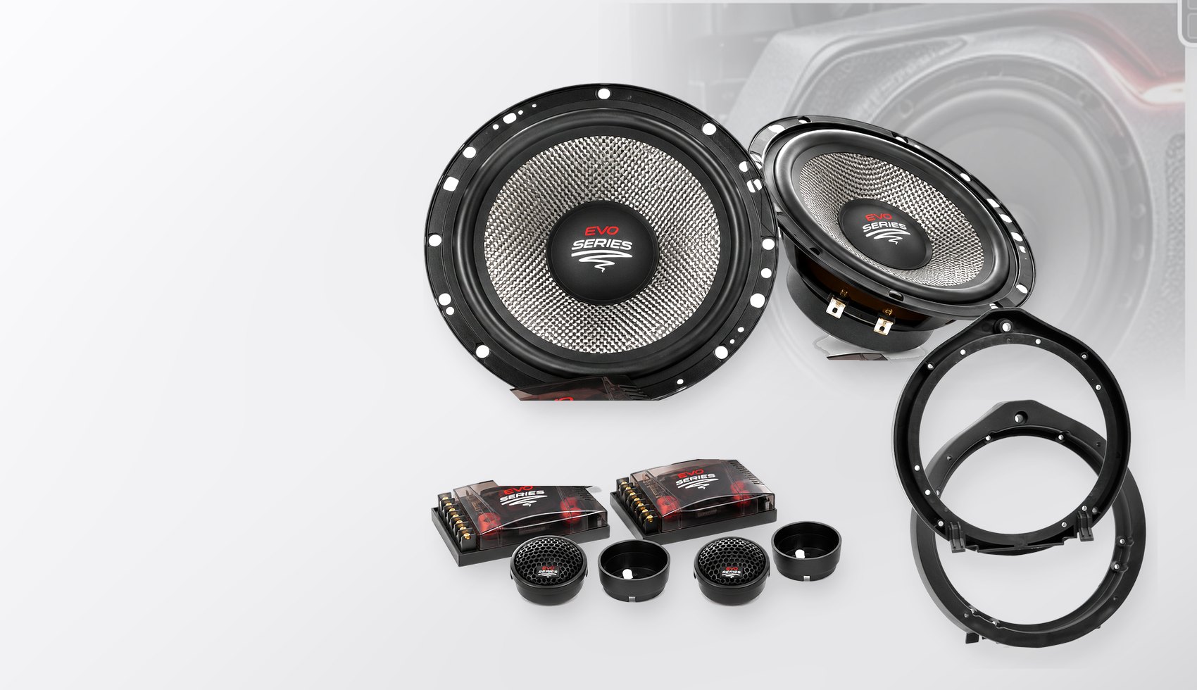 Pachet difuzoare dedicate Honda Civic (FN/FD/FG/FA/FK) 2005-2011 - Audio System RADION EVO 2 165 mm