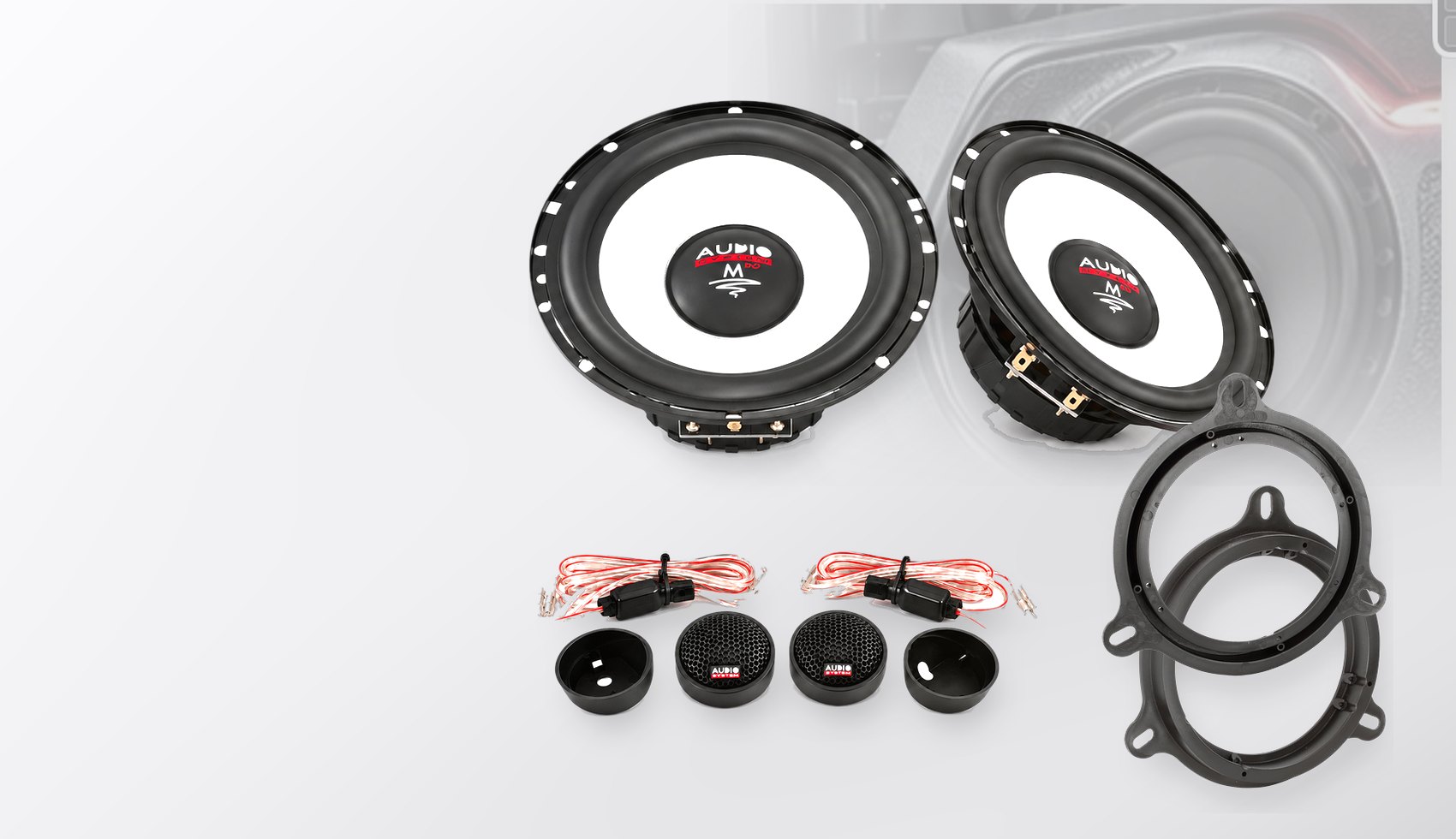 Pachet difuzoare dedicate Hyundai i10 (AC3) 2020-2023 - Audio System M EVO 2 165 mm