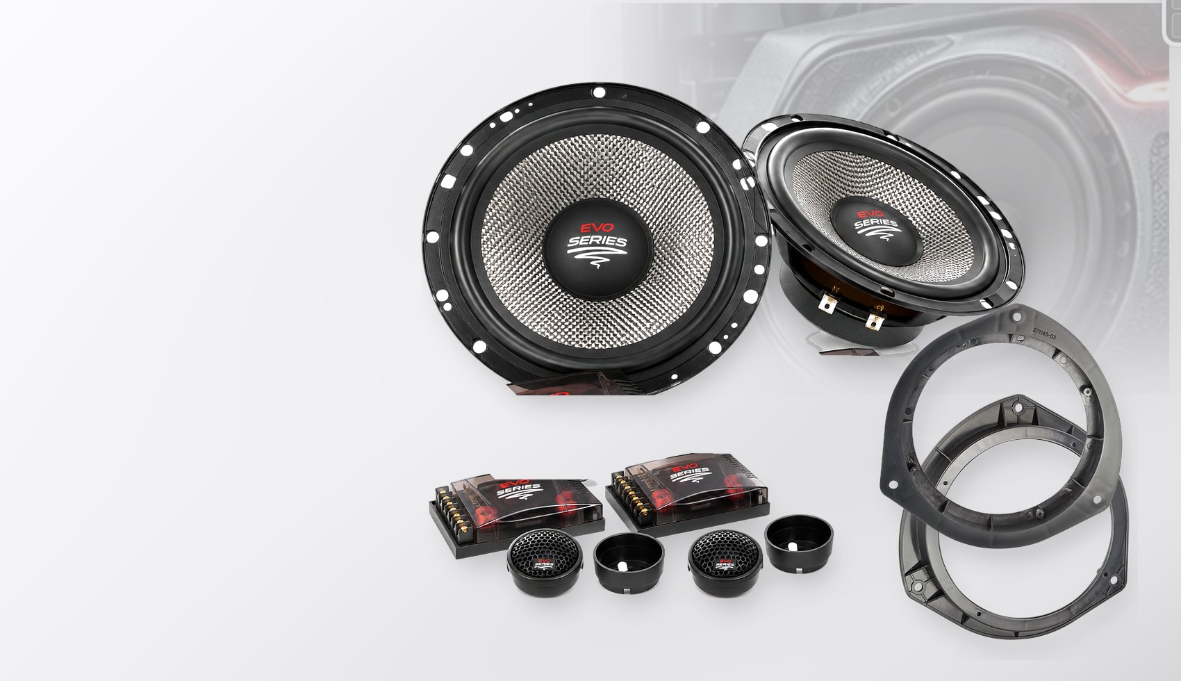 Pachet difuzoare dedicate Hyundai i20 (BC3) 2020-2022 - Audio System RADION EVO 2 165 mm