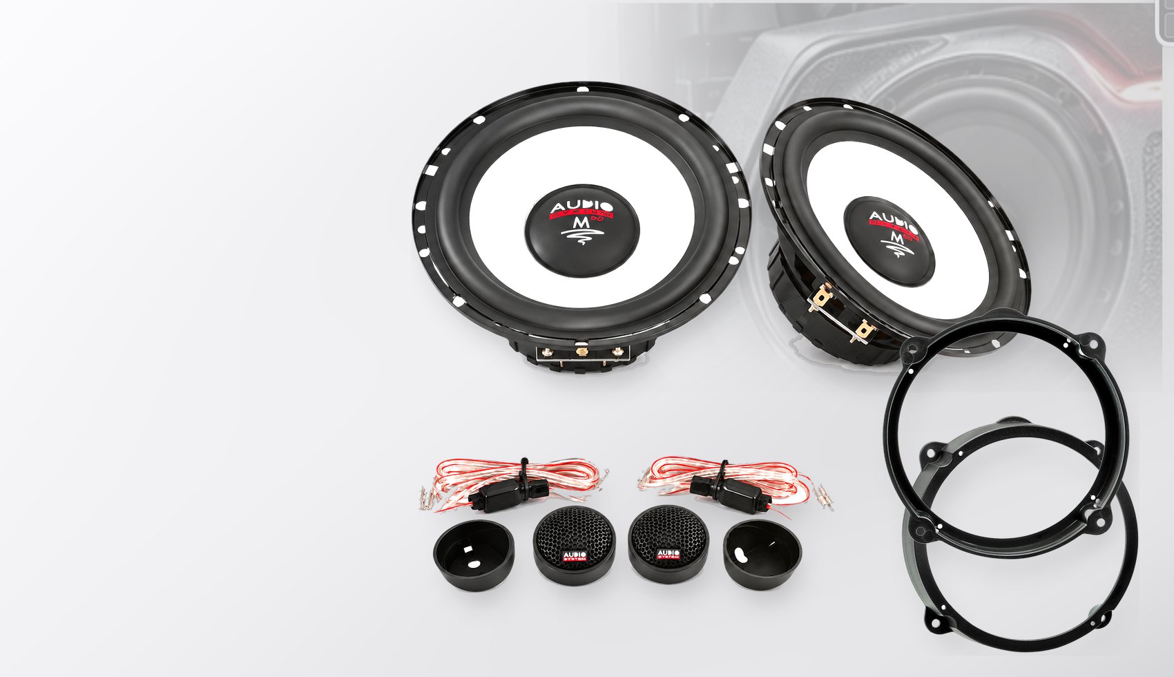 Pachet difuzoare dedicate Hyundai i30 (GD/GDH) 2012-2015 - Audio System M EVO 2 165 mm