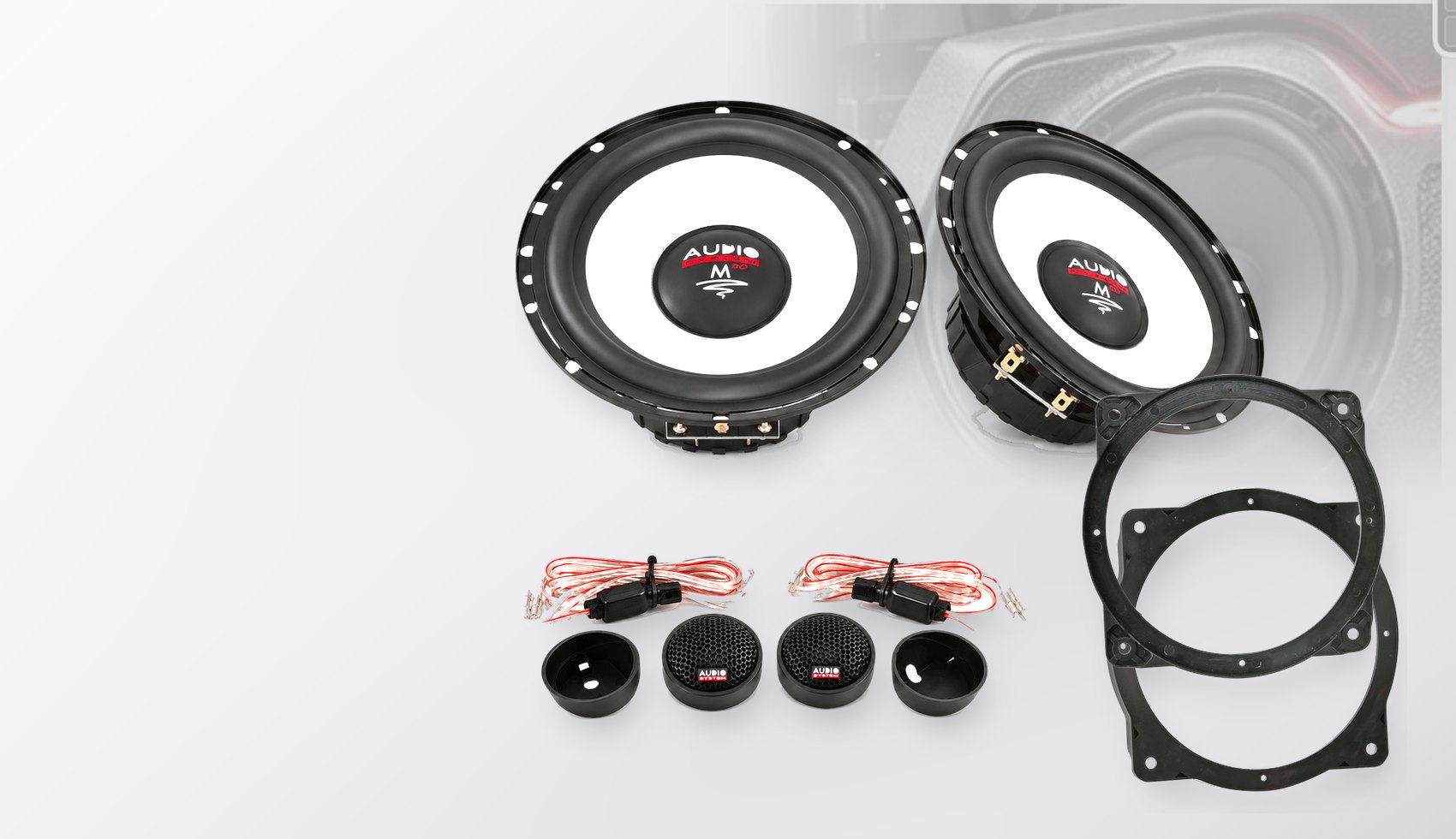 Pachet difuzoare dedicate Hyundai i40 (VF) 2011-2019 - Audio System M EVO 2 165 mm