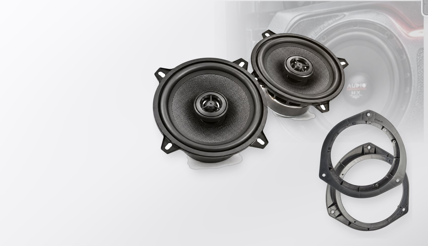 Pachet difuzoare dedicate Hyundai ix20 (JC) 2010-2015 - Audio System MXC EVO 165 mm