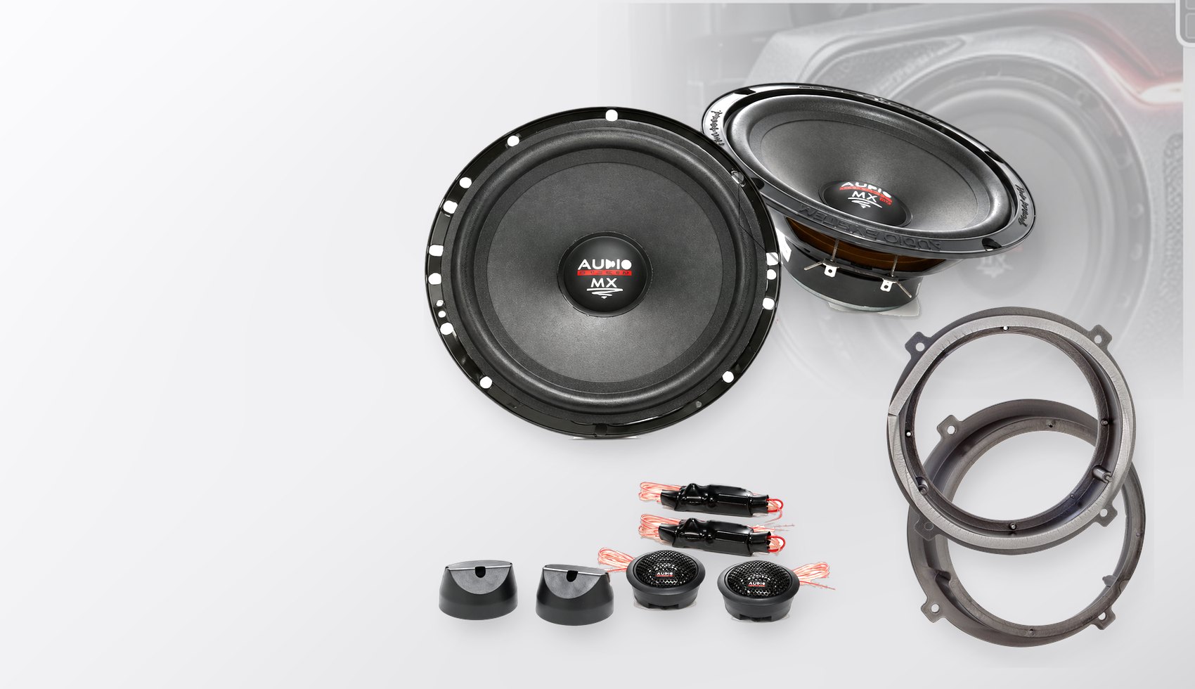 Pachet difuzoare dedicate Kia Ceed 2009-2012 - Audio System MX EVO 165 mm