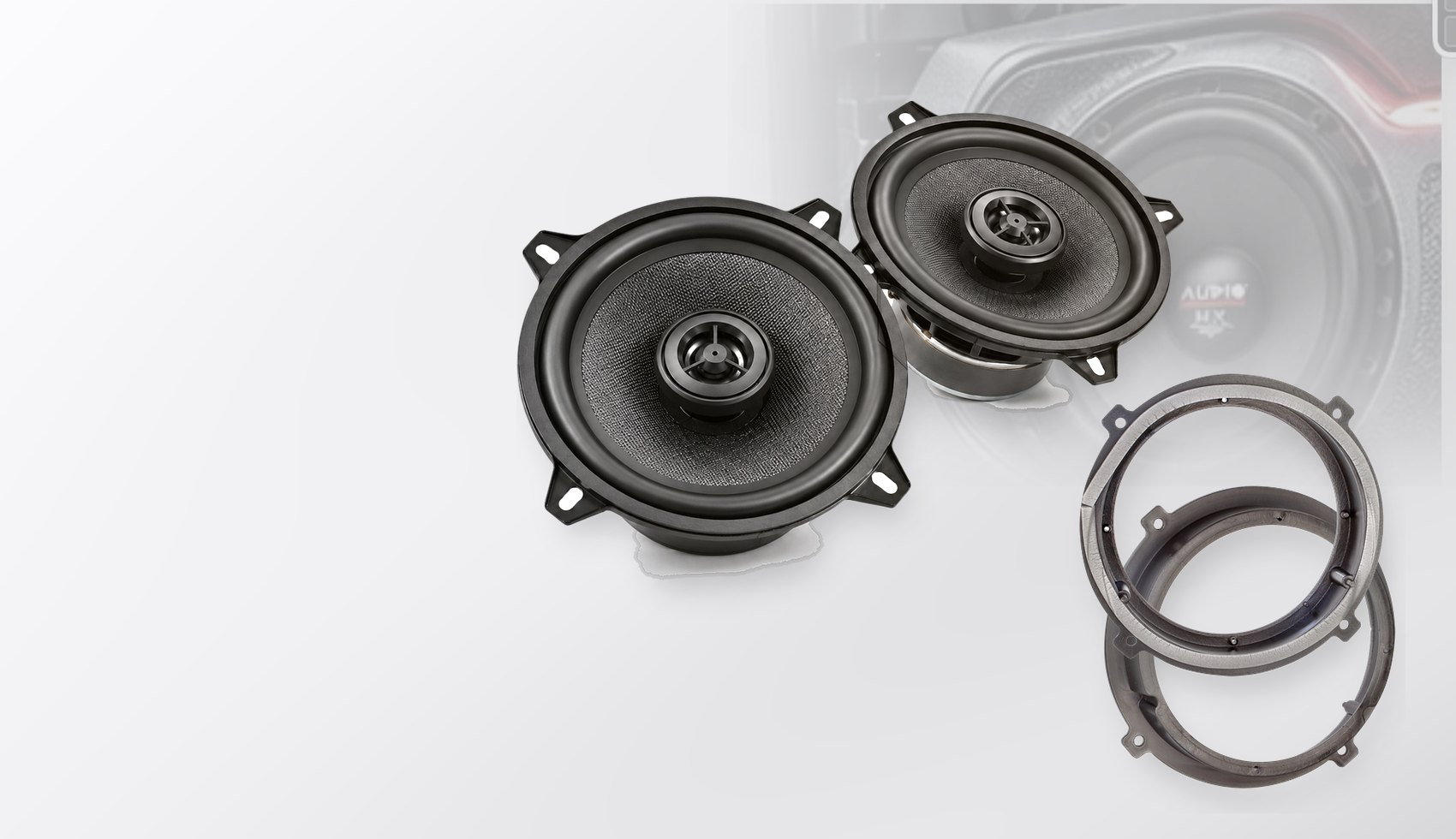 Pachet difuzoare dedicate Kia Sportage 2010-2022 - Audio System MXC EVO 165 mm