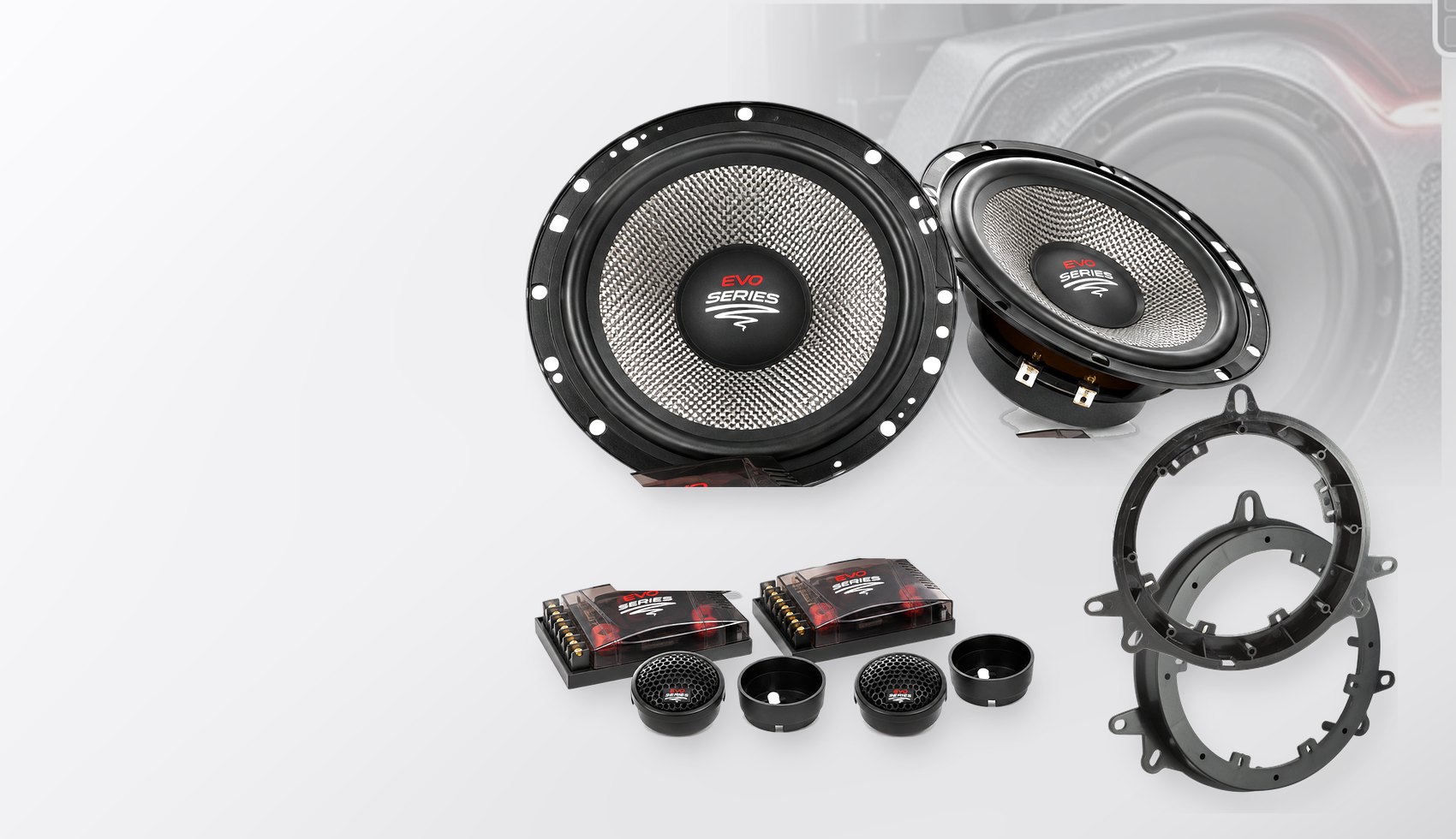 Pachet difuzoare dedicate Lexus CT200h 2009-2013 - Audio System RADION EVO 2 165 mm