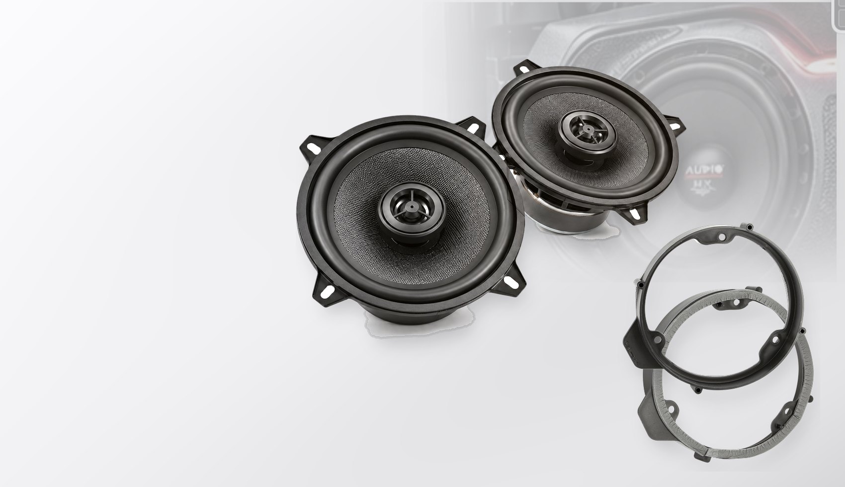 Pachet difuzoare dedicate Mercedes B-Klasse (W246) 2011-2018 - Audio System MXC EVO 165 mm