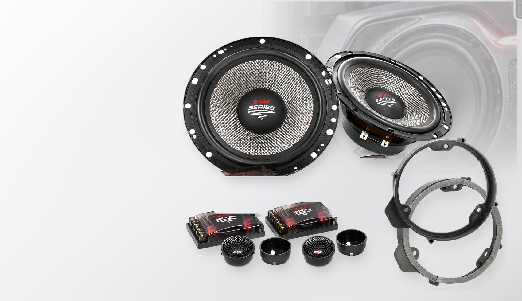 Pachet difuzoare dedicate Mercedes B-Klasse (W246) 2011-2018 - Audio System RADION EVO 2 165 mm