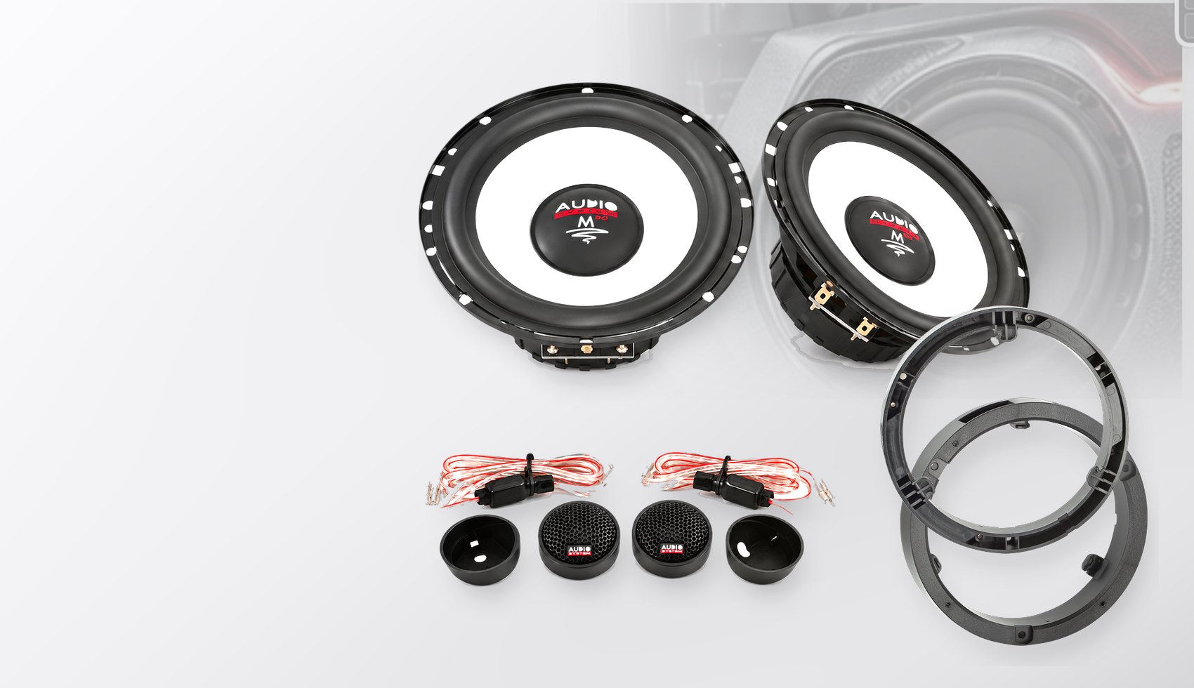 Pachet difuzoare dedicate Mitsubishi ASX 2012-2015 - Audio System M EVO 2 165 mm
