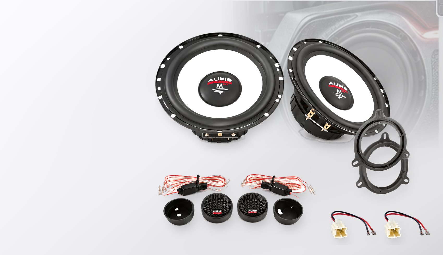 Pachet difuzoare dedicate Nissan Note (E12) 2013-2016 - Audio System M EVO 2 165 mm