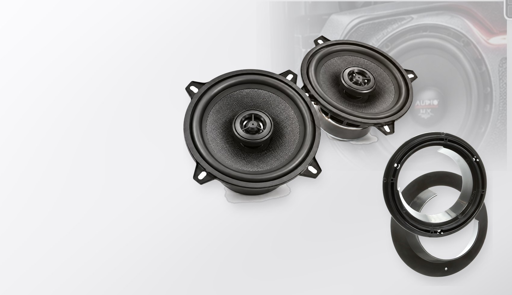 Pachet difuzoare dedicate Opel Agila B (H-B) 2008-2014 - Audio System MXC EVO 165 mm