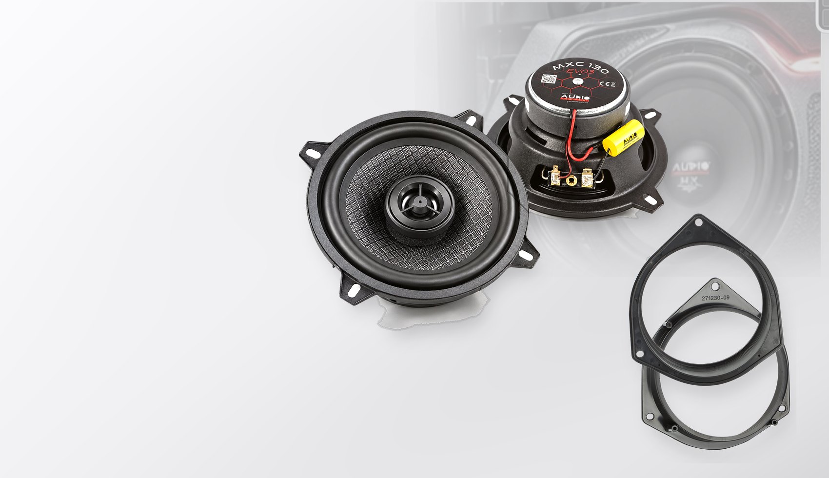 Pachet difuzoare dedicate Opel Combo (Combo-D) 2012-2018 - Audio System MXC EVO 130 mm