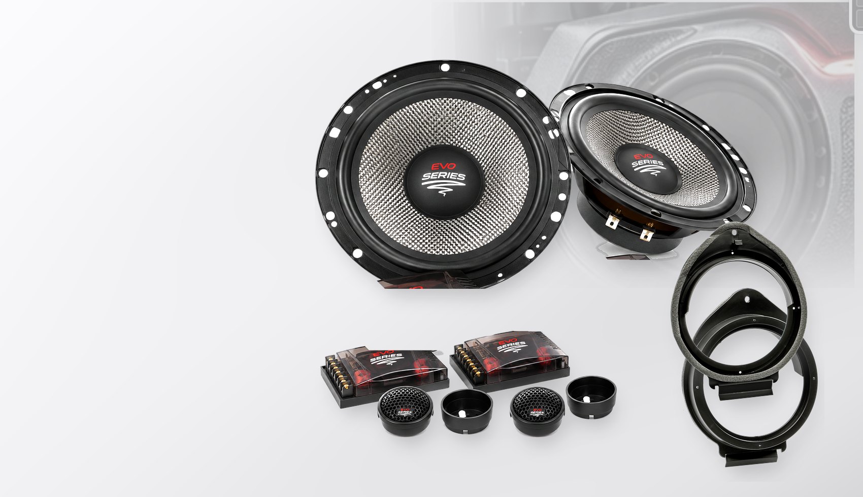 Pachet difuzoare dedicate Opel Mokka 2012-2020 - Audio System RADION EVO 2 165 mm