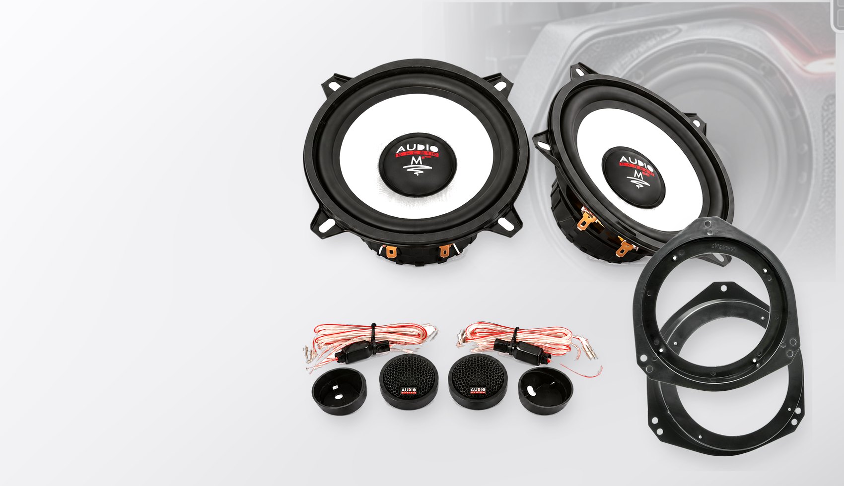 Pachet difuzoare dedicate Opel Vivaro (E7/F7/X83) 2001-2014 - Audio System M EVO 2 130 mm