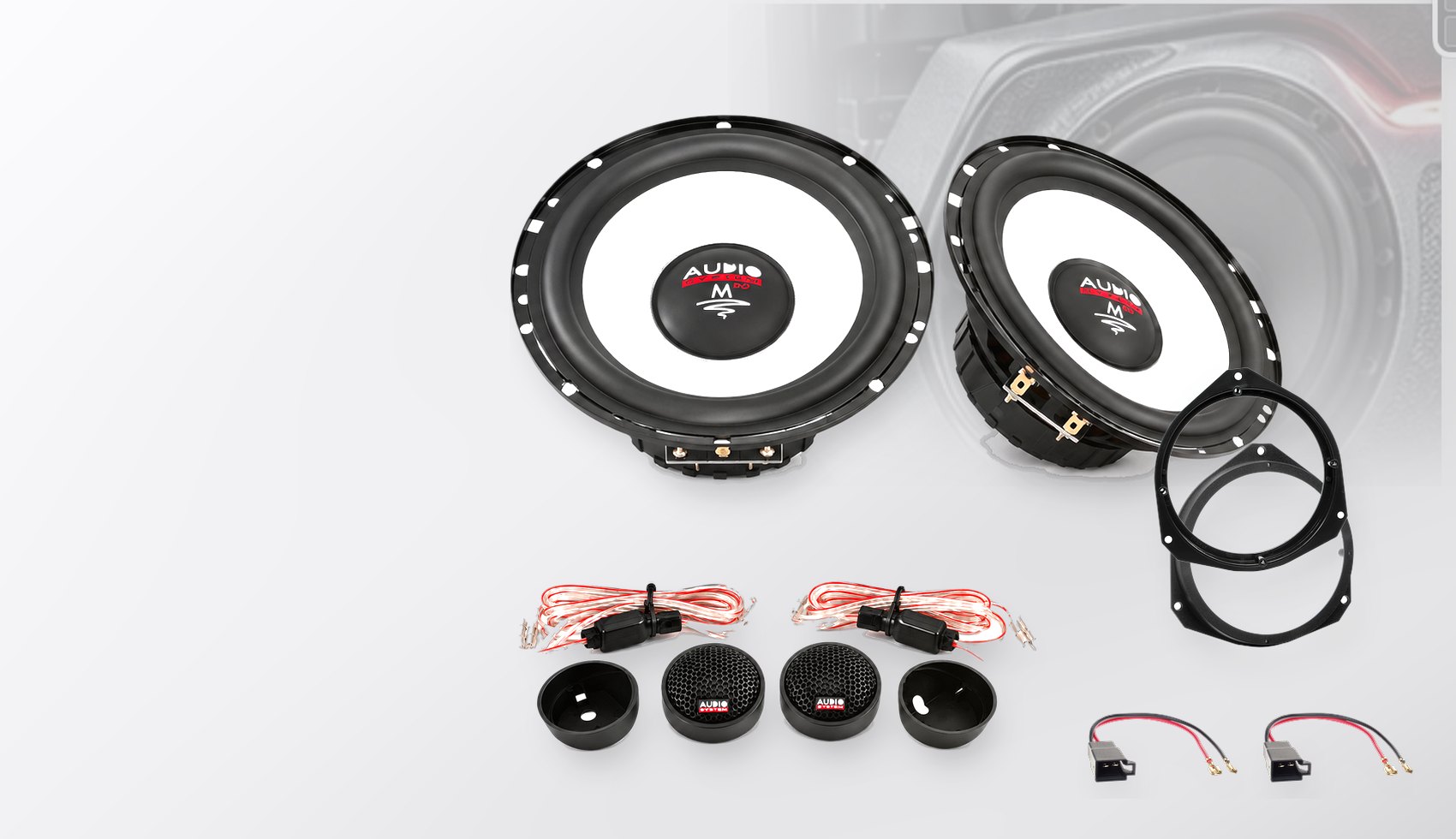 Pachet difuzoare dedicate Peugeot Boxer (Y) 2011-2014 - Audio System M EVO 2 165 mm