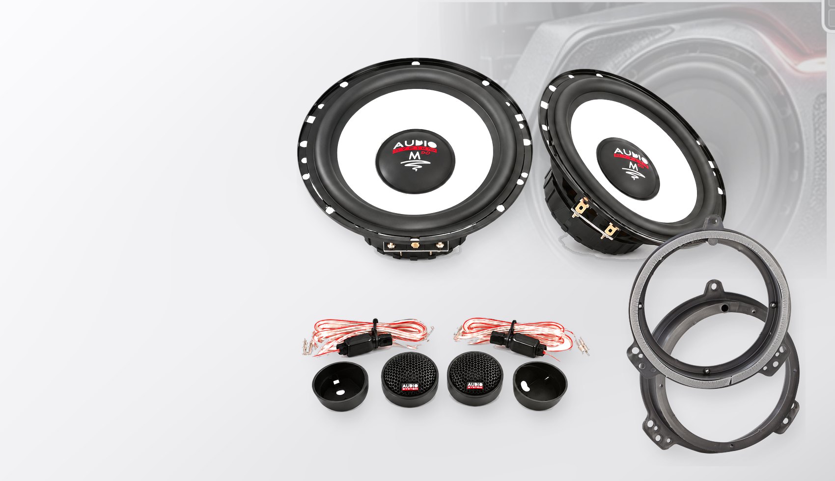 Pachet difuzoare dedicate Seat Exeo 2008-2013 - Audio System M EVO 2 165 mm