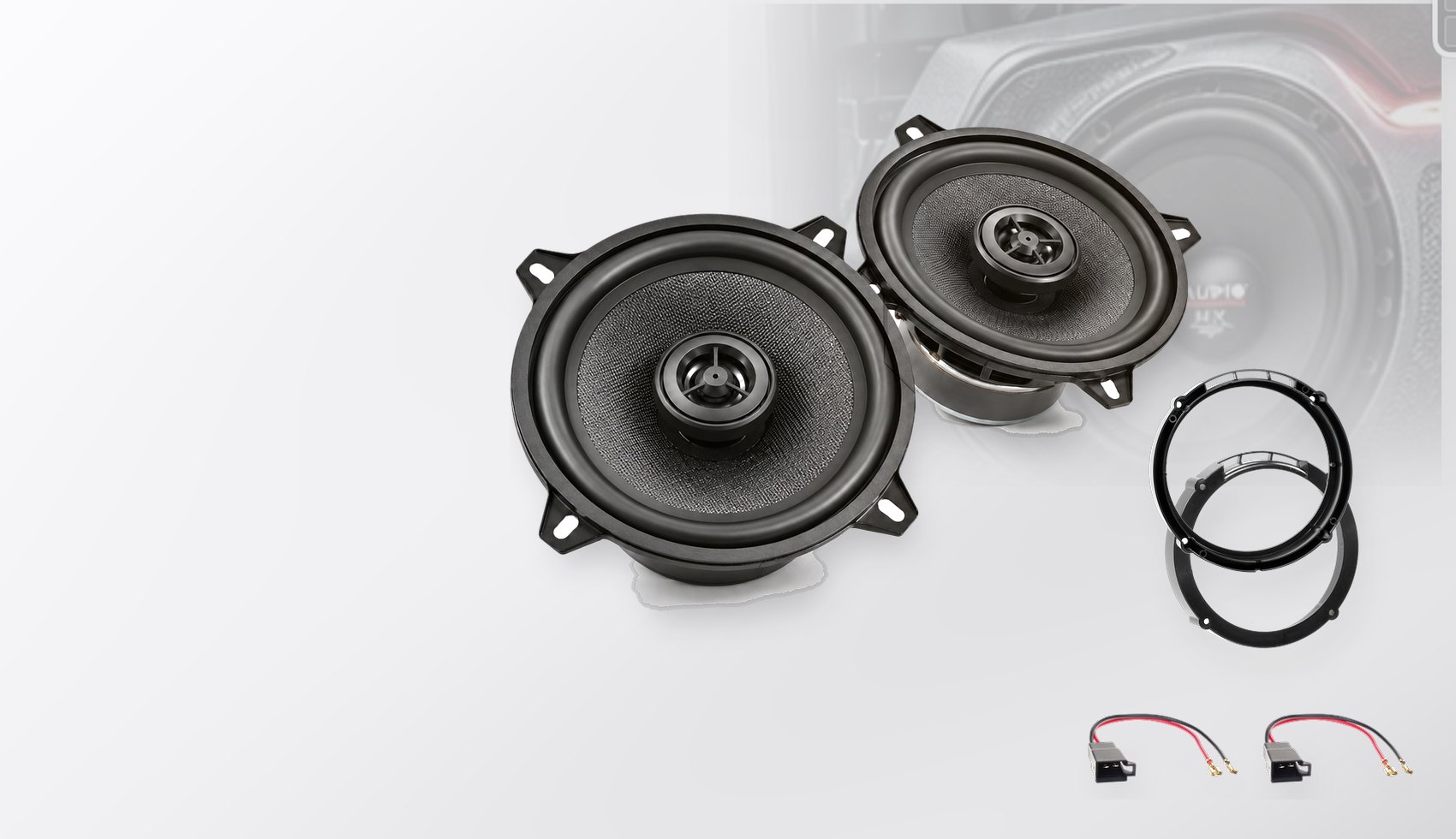 Pachet difuzoare dedicate Seat Ibiza (6L) 2002-2008 - Audio System MXC EVO 165 mm