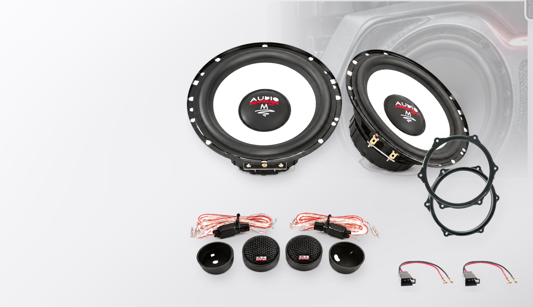 Pachet difuzoare dedicate Seat Ibiza (6P) 2015-2017 - Audio System M EVO 2 165 mm