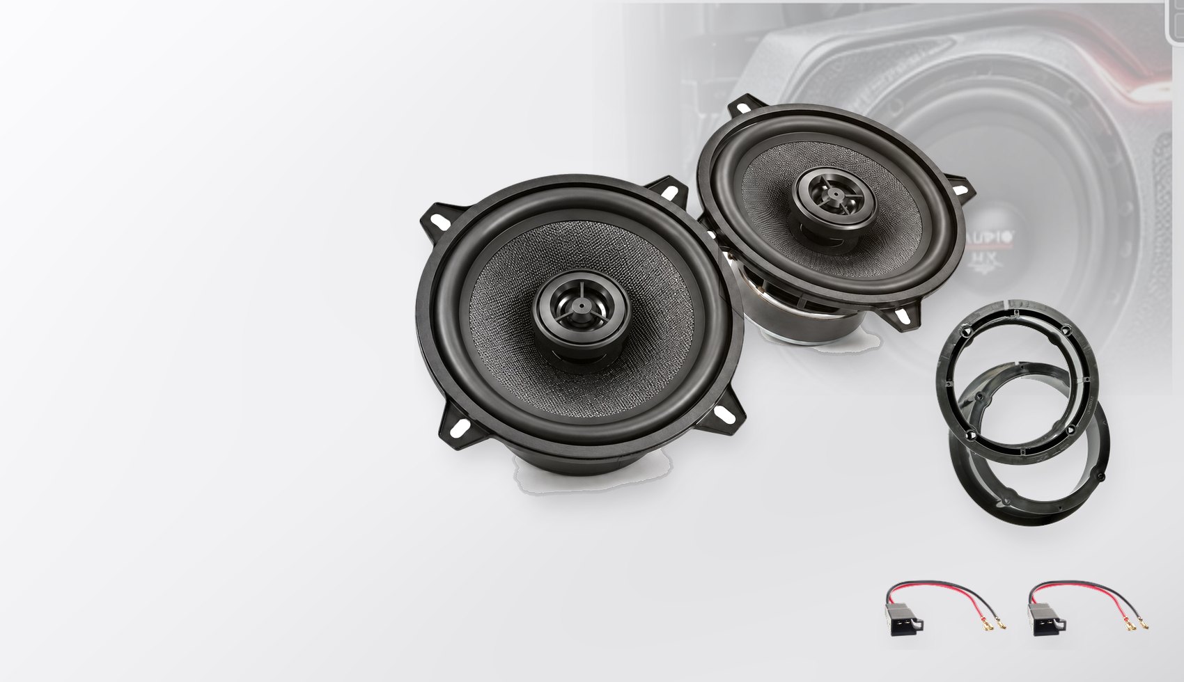 Pachet difuzoare dedicate Seat Leon (1M) 1999-2004 - Audio System MXC EVO 165 mm